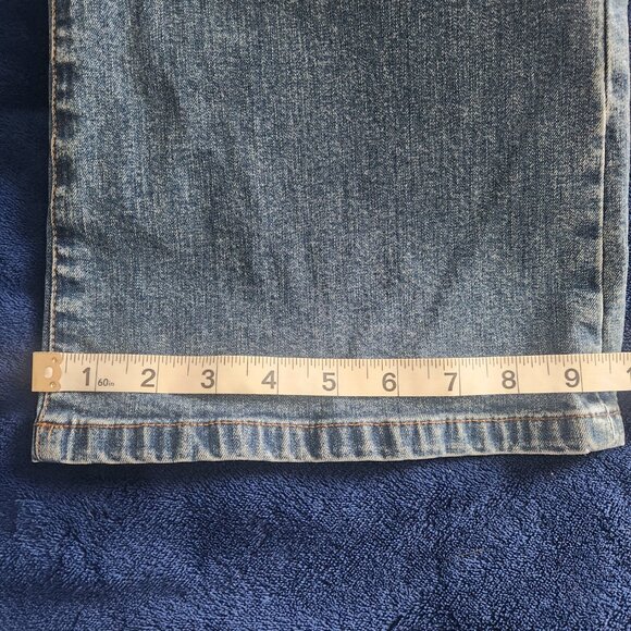 LRL Ralph Lauren Jeans Women's Blue Stretch Denim Boot-cut Size 12 - Picture 12 of 13